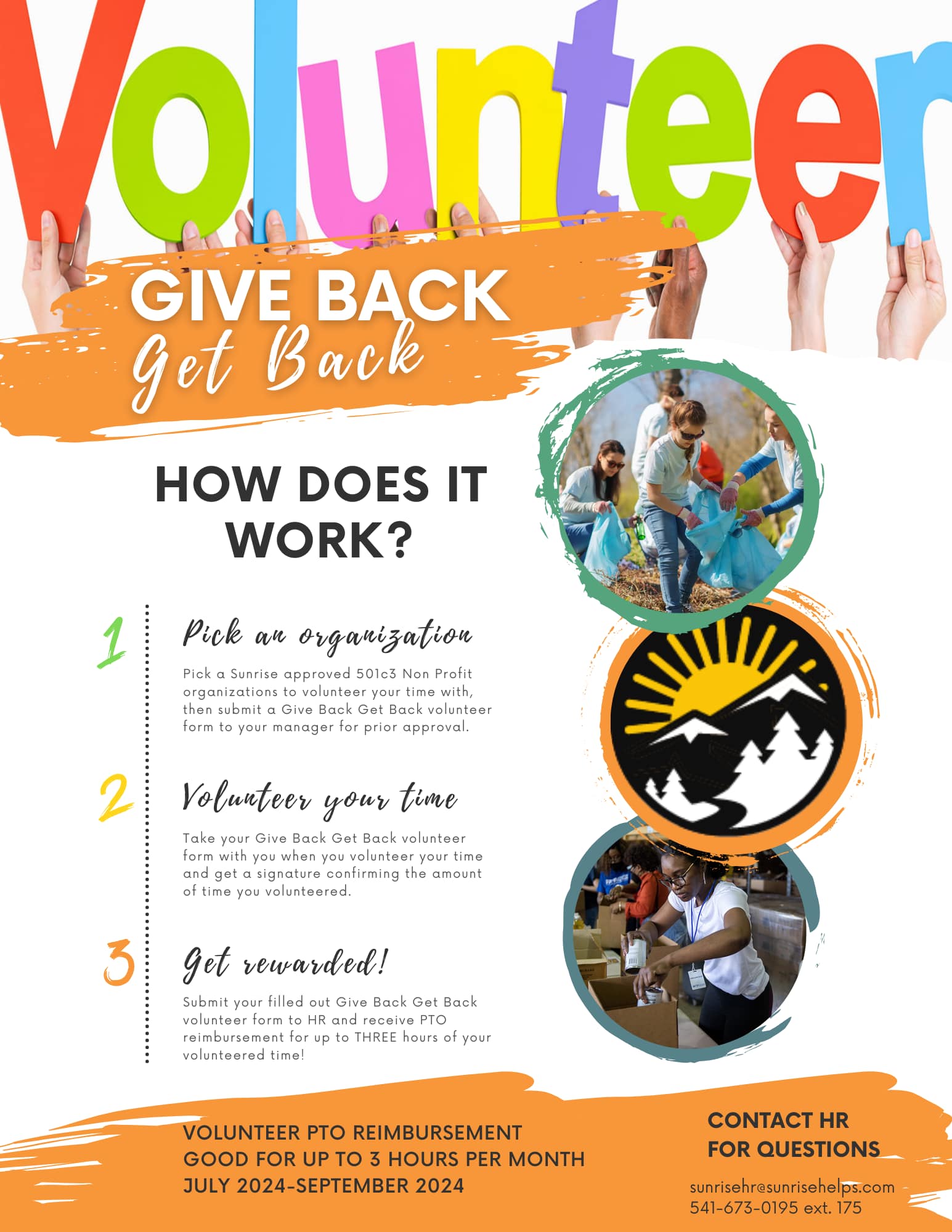 Volunteer Program Flyer